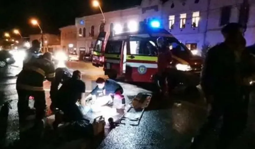 Accident cumplit în Alba. O femeie a fost spulberată pe trecerea de pietoni VIDEO