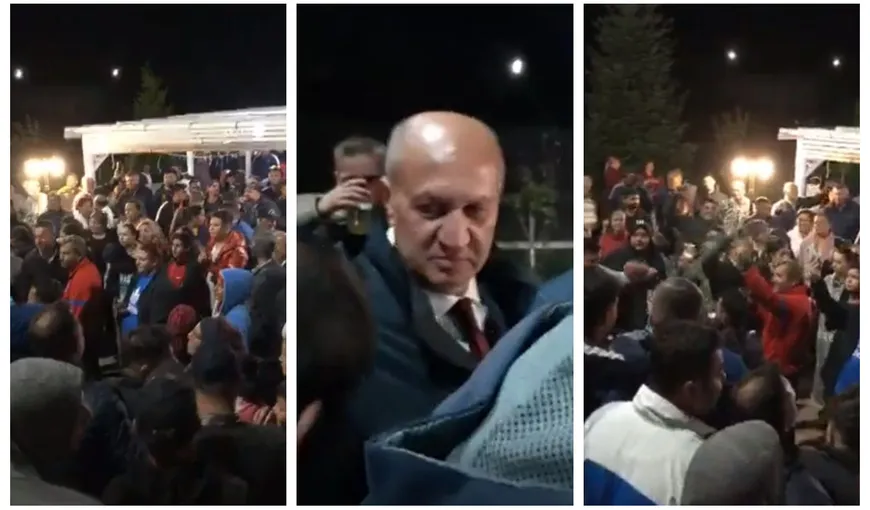 Petrecere cu sute de persoane chiar în curtea unui primar din Călăraşi. Manele, dans şi nici urmă de distanţarea socială VIDEO