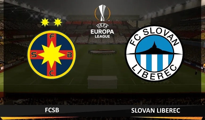 FCSB – Slovan Liberec 0-2. FCSB  a fost eliminată