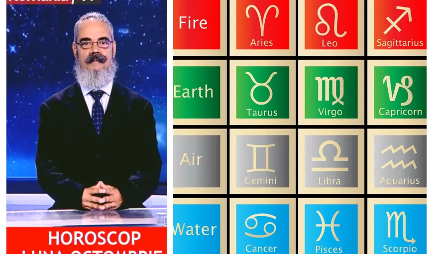 HOROSCOP OCTOMBRIE 2020 prezentat de Adrian Bunea. Două planete importante influenţează puternic cele 12 semne zodiacale