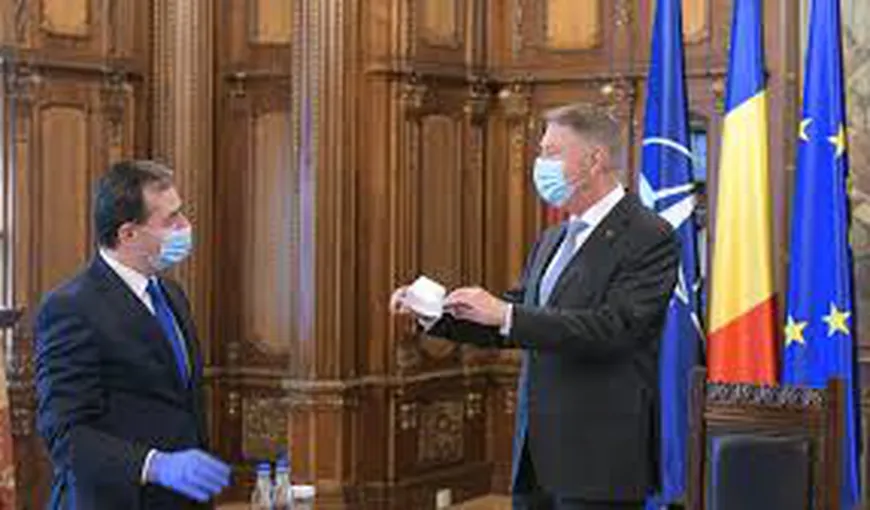 Klaus Iohannis, întâlnire cu premierul Ludovic Orban la Cotroceni