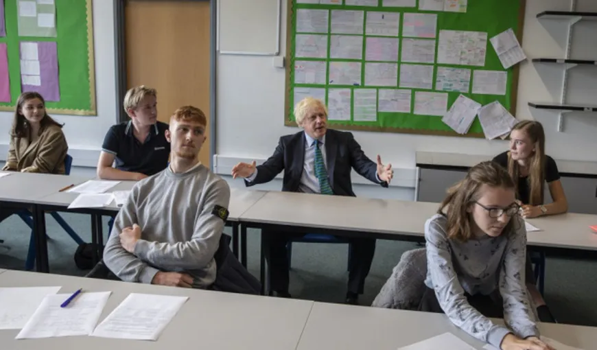 Coincidenţă nefericită. O şcoală vizitată de premierul Boris Johnson s-a închis după câteva zile, din cauza coronavirusului