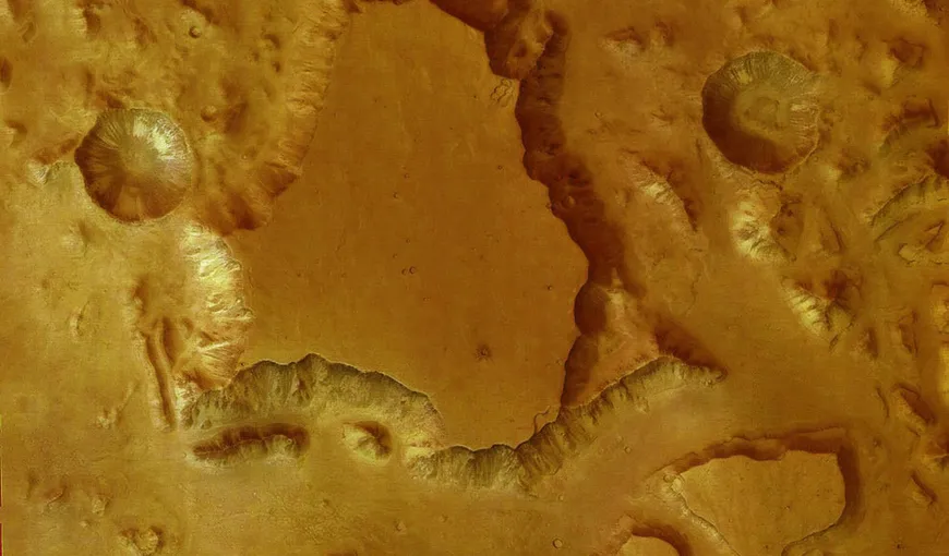 Date uluitoare transmise de sona Mars Express. Sub suprafaţa lui Marte au fost descoperite mai multe ochiuri de apă