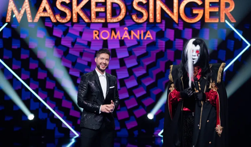 O nouă demascare la Masked Singer România! Cine se ascunde în spatele „Vampirului”