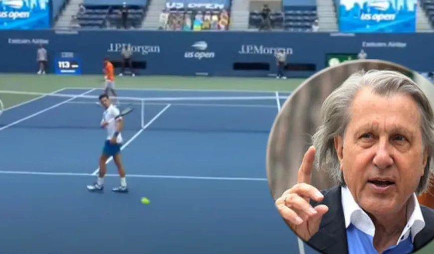 Ilie Năstase, reacţie fabuloasă despre descalificarea lui Novak Djokovic de la US Open 2020. „Ce? Pe mine m-a apărat cineva?”