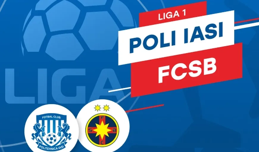 FCSB, umilită la Iaşi, CFR Cluj pas greşit acasă, cu Chindia. Roş-albaştrii au încasat cinci goluri în Copou