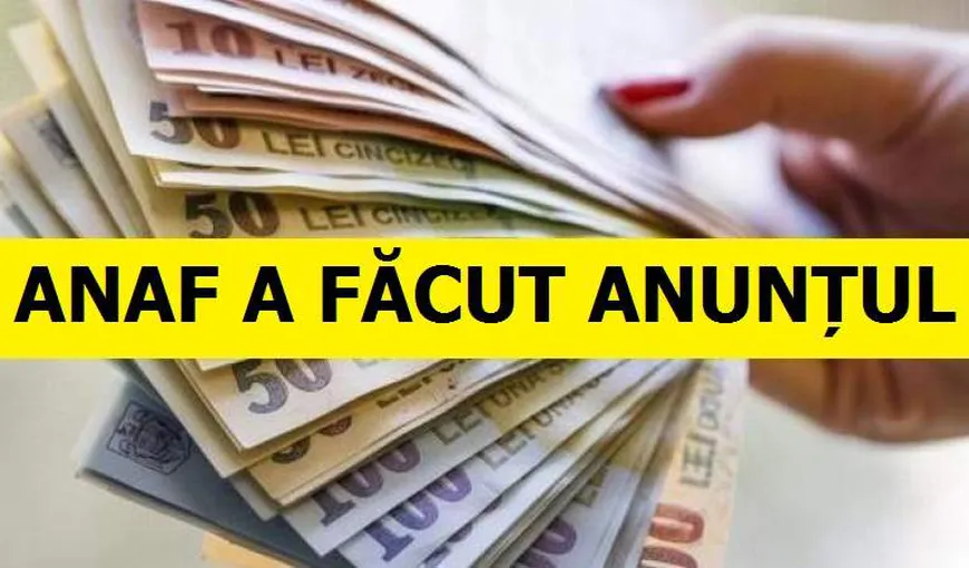 ANAF a anulat datoriile unor români. Vezi dacă eşti pe listă!