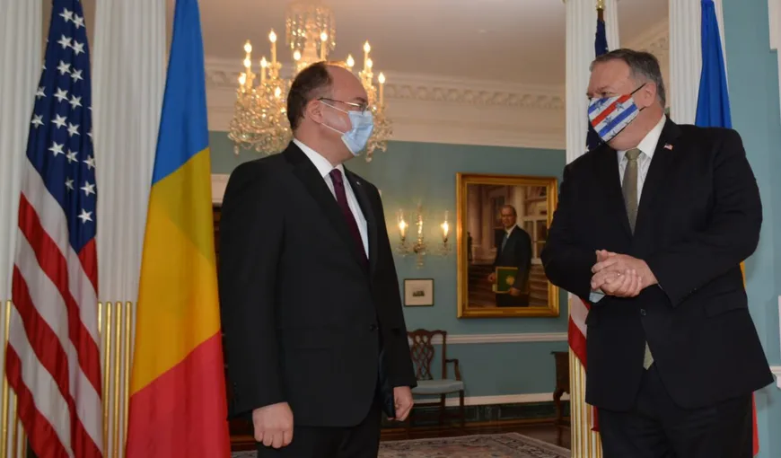 Bogdan Aurescu, întâlnire la Washington cu secretarul de stat al SUA. Ridicarea vizelor pentru români, printre temele discutate