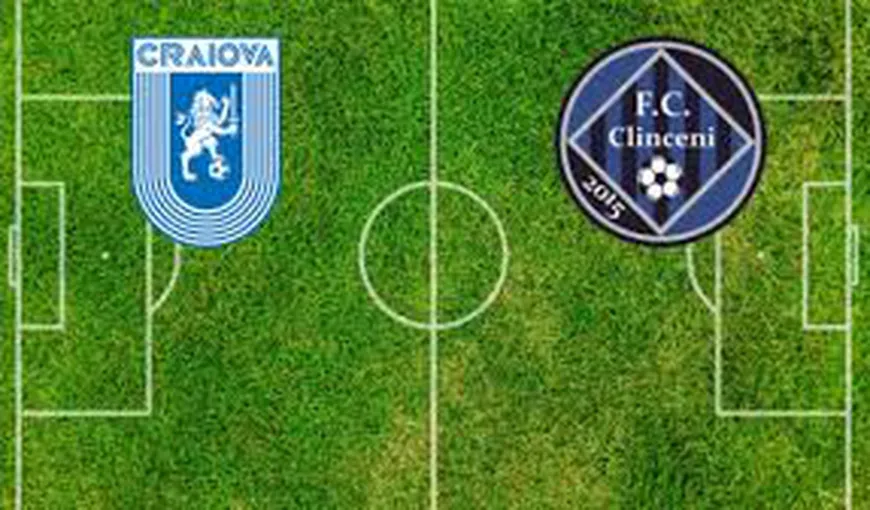 Universitatea Craiova – Academica Clinceni 0-1: Surpriză în Liga 1