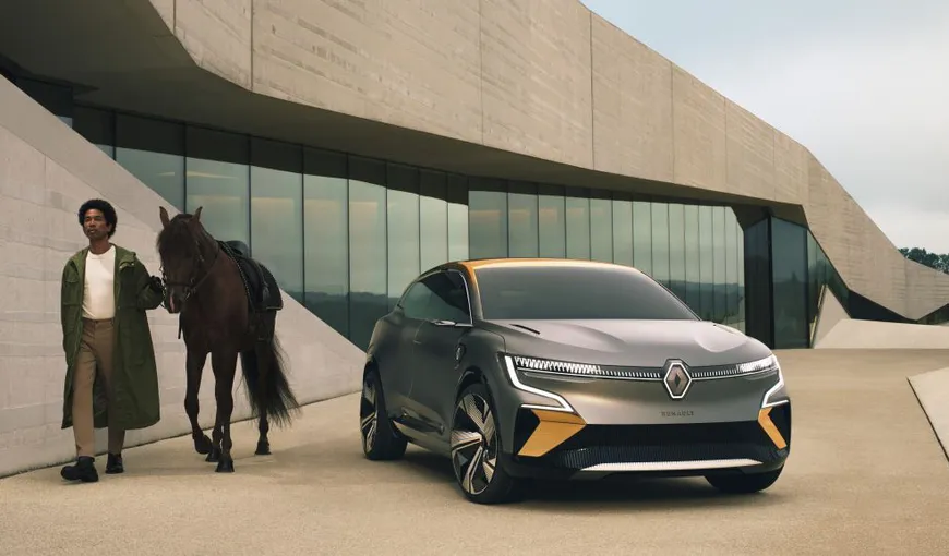 Renault a prezentat un concept de Megane 100% electric. Maşina va fi produsă de la final de 2021