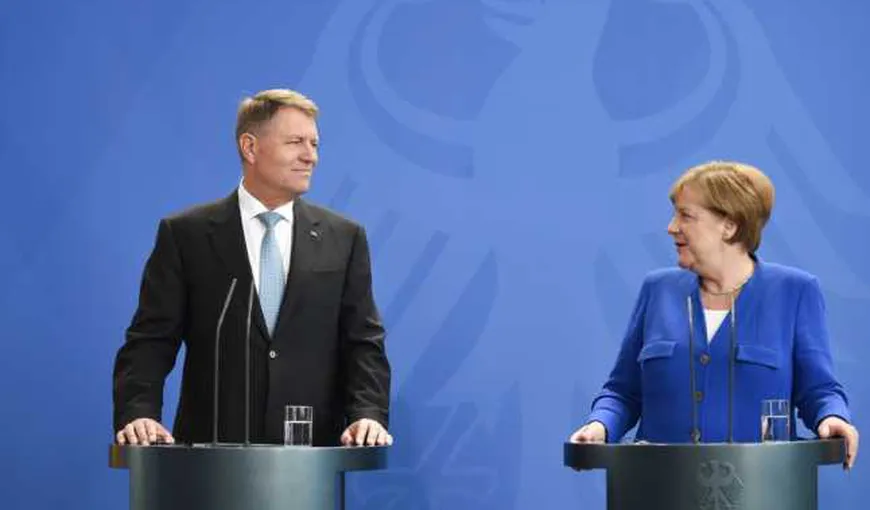 Klaus Iohannis va primi în Germania un premiu care i-a fost decernat şi Angelei Merkel