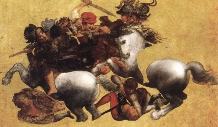 O echipă de experţi aruncă bomba: Leonardo da Vinci nu a pictat niciodată legendara frescă dispărută „Bătălia de la Anghiari”