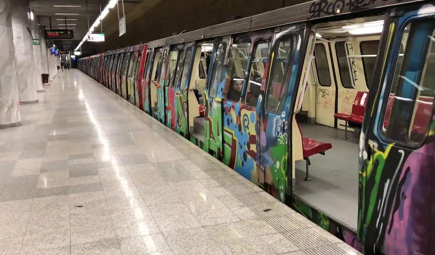 Când vor fi schimbate metrourile vechi din Bucureşti. Anunţul făcut de METROREX