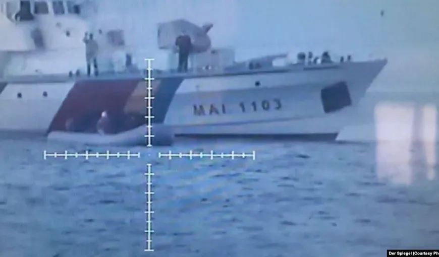 Scandal internaţional. Două nave româneşti din misiunea Frontex, acuzate de practici abuzive împotriva imigranţilor VIDEO