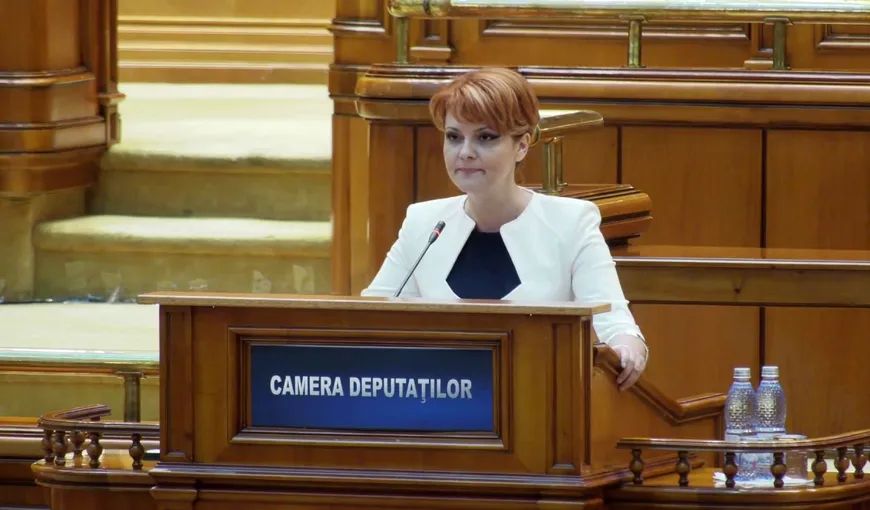 ULTIMA ORĂ: Camera Deputaţilor a vacantat funcţia de secretar, ca urmare a demisiei Olguţei Vasilescu