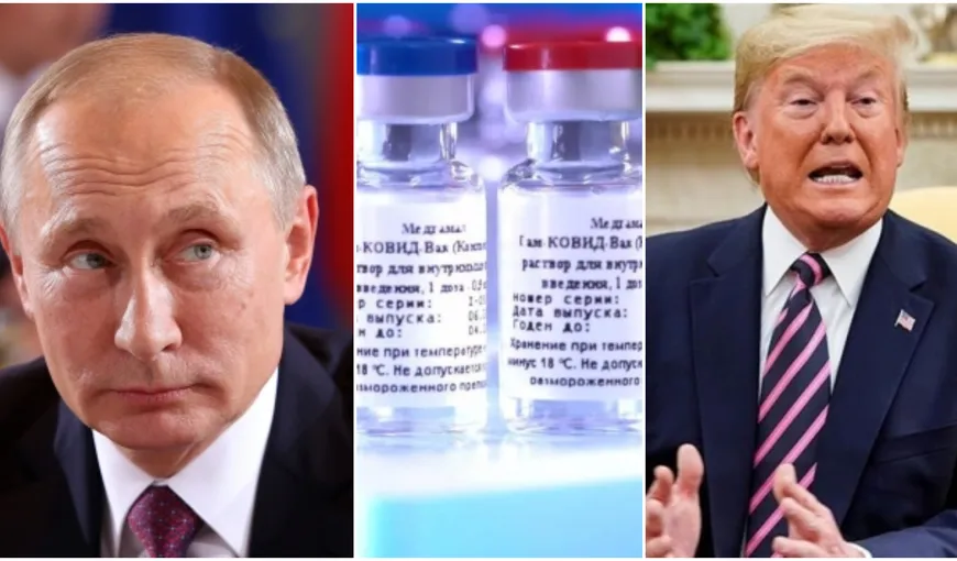 Rusia îi propune lui Donald Trump să se vaccineze împotriva COVID-19 cu Sputnik-V. Condiţia pusă de autorităţile de la Moscova