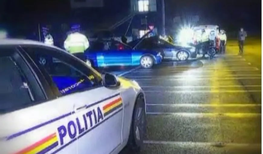 Razie a Poliţiei şi a inspectorilor RAR la amatorii de drifturi în parcările mall-urilor din Capitală