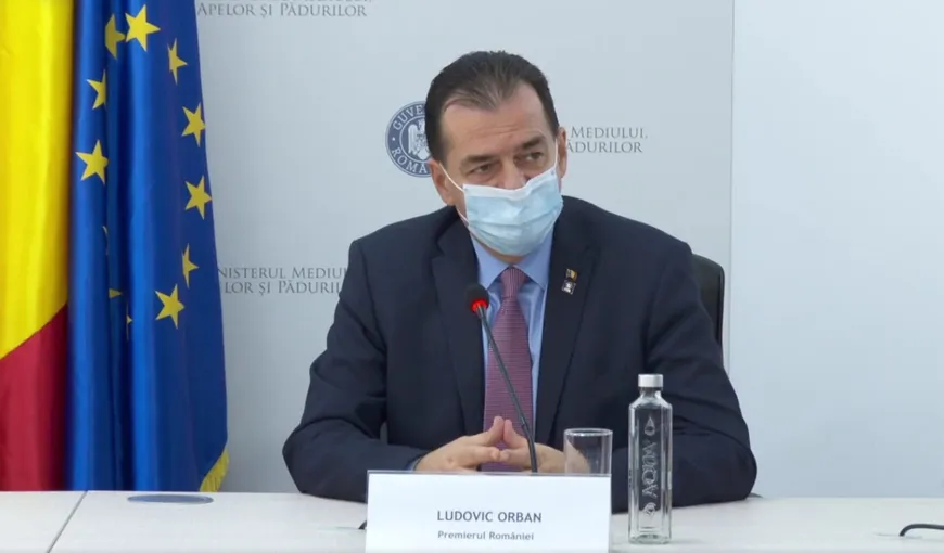 Premierul Ludovic Orban: „Ordinea de priorităţi în privinţa vaccinării anti-COVID este anunţată de preşedinte”