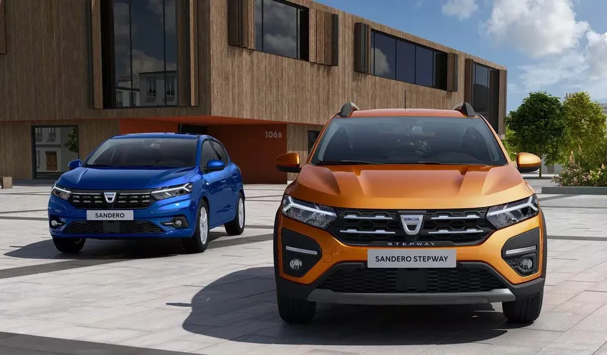 Dacia anunţă că modele Logan, Sandero şi Sandero Stepway se adresează clienţilor pragmatici. Toate modelele începând cu 2022 vor fi electrificate