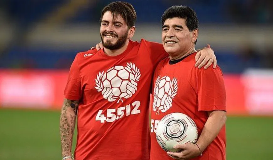 Fiul lui Maradona a primit vestea morţii tatălui în spital, unde era tratat de Covid 19
