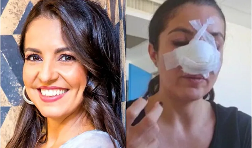 Momentul în care a fost lovită Cristina Joia, surprins de camere VIDEO