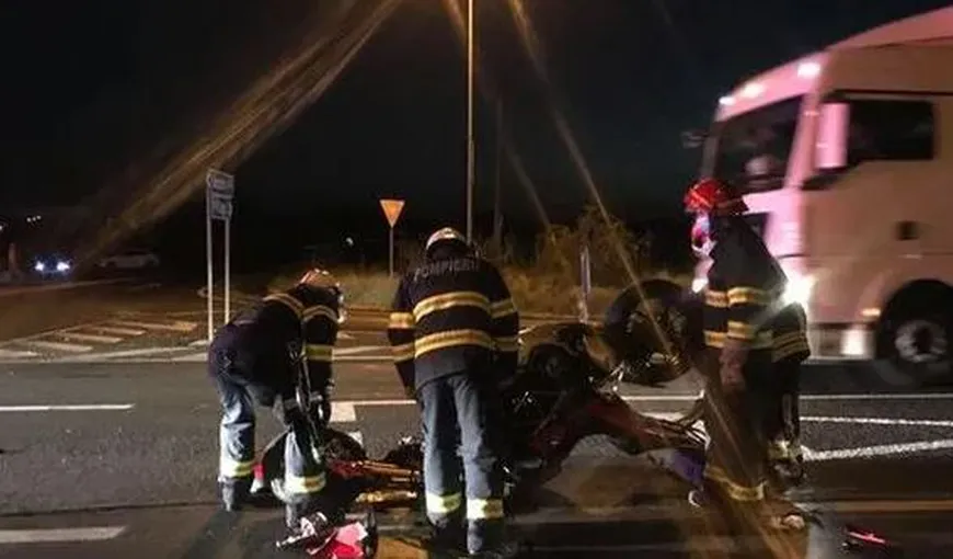 Accident MORTAL la intrare în Timişoara. Un motociclist a fost DECAPITAT, după ce s-a ciocnit de un parapet