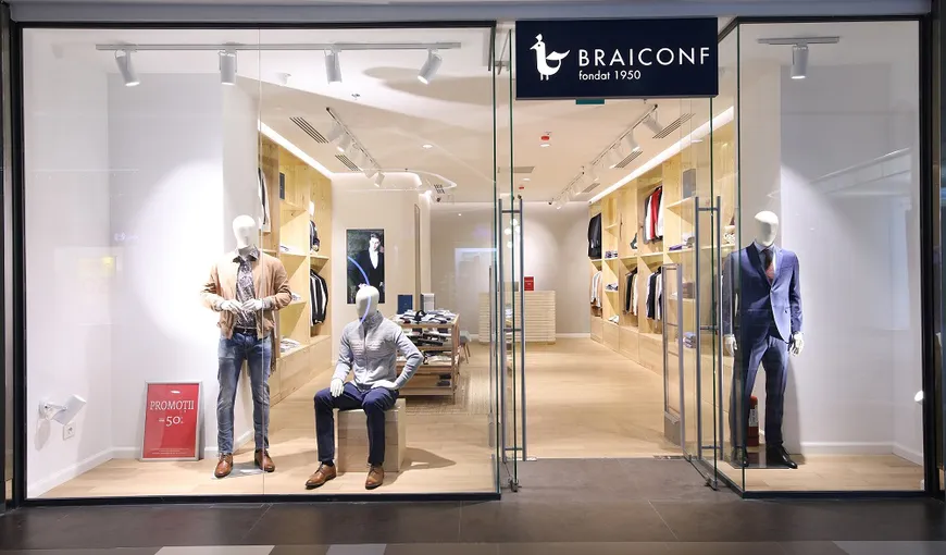Compania Braiconf va închide majoritatea magazinelor fizice: „Ne dorim să implementăm un concept care să reflecte calitatea produselor”
