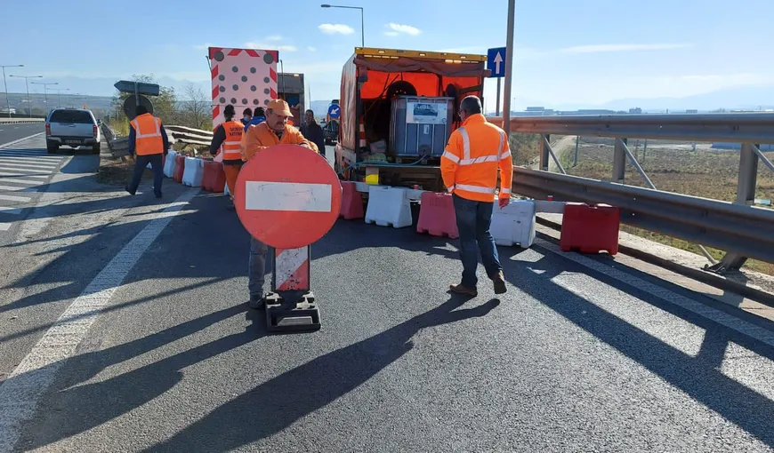 Carantină în România. Autostrada A 1, închisă de duminică seara la Sibiu. Mesaj Ro-Alert transmis