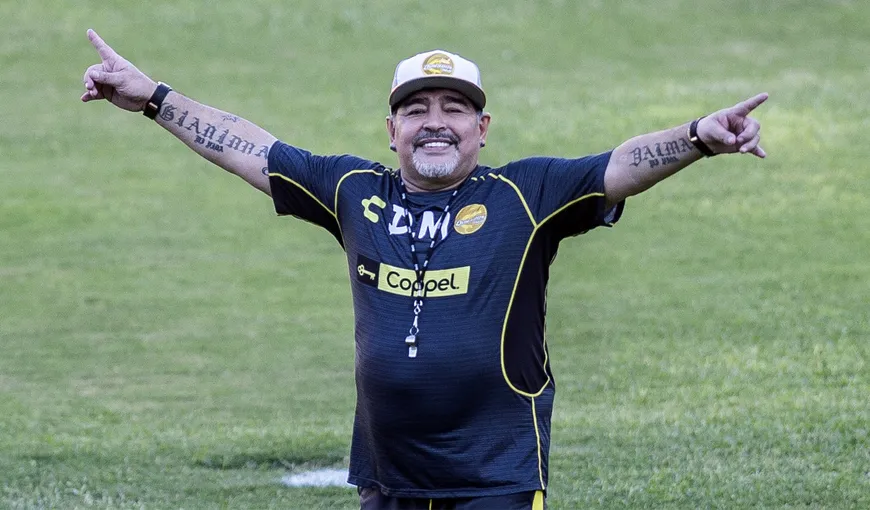 Diego Maradona a murit după un atac de cord! Avea 60 de ani