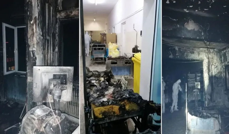 Incendiul de la Spitalul din Piatra Neamţ: a mai murit un pacient