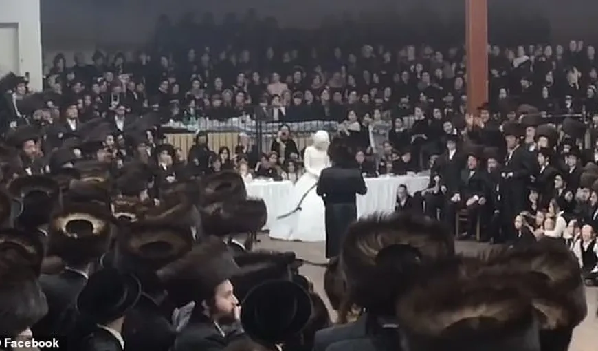 Nuntă cu 7000 de persoane, fără mască, în New York | VIDEO