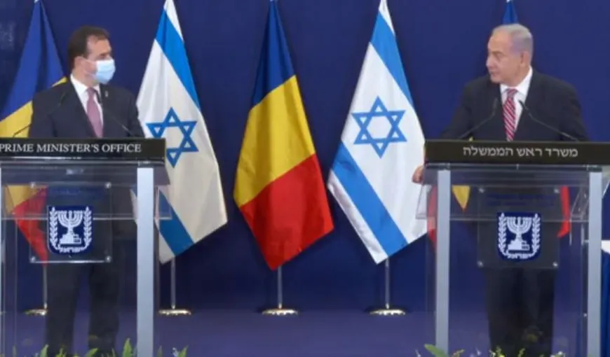 Ludovic Orban, la întâlnirea cu Benjamin Netanyahu. „Scopul nostru este de a dezvolta relaţiile economice”