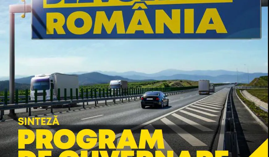 Programul de guvernare PNL. Liberalii promit salariu mediu de 1.000 de euro pe lună şi aproape 1.000 de kilometri de autostrăzi şi drumuri până în 2024
