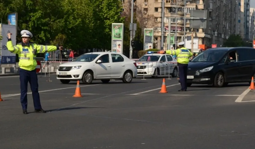 Restricții rutiere în Capitală de Ziua Națională a României. Pe unde nu au voie șoferii să meargă