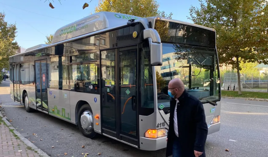 STB testează primul autobuz pe gaz. Vor fi adaptate peste 600 de autovehicule