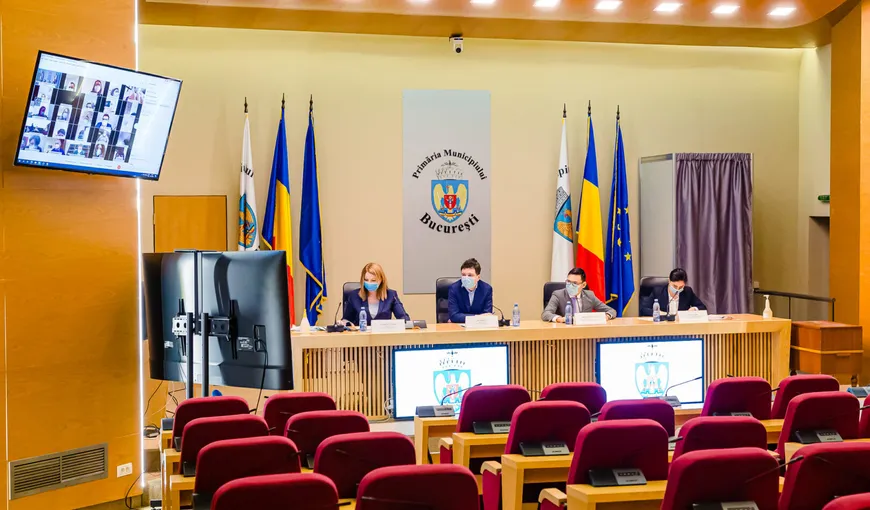 Consiliul General al Municipiului Bucureşti se întruneşte marţi. Nicuşor Dan: Rectificarea bugetară, pe ordinea de zi