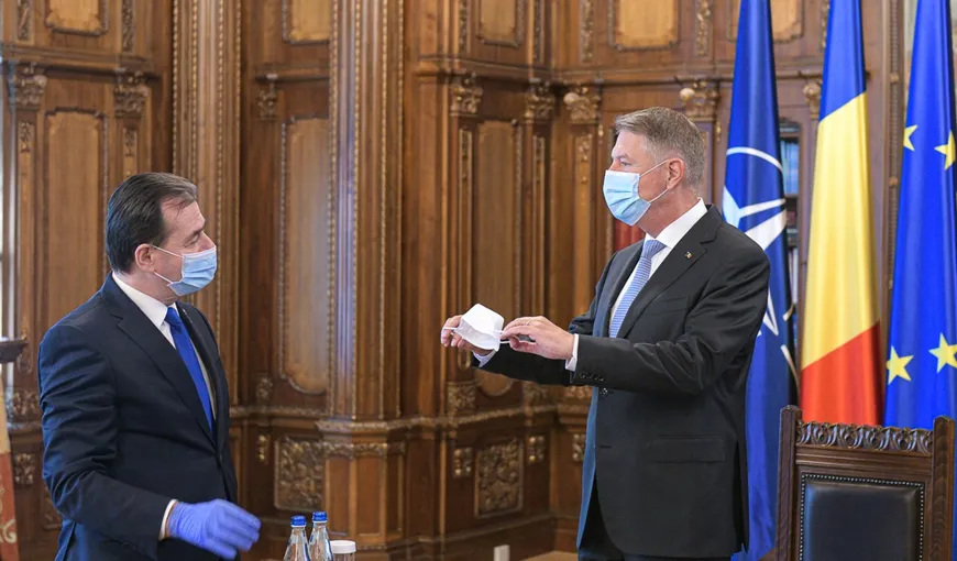 Ludovic Orban şi Klaus Iohannis au marţi o întâlnire privată la Palatul Cotroceni SURSE