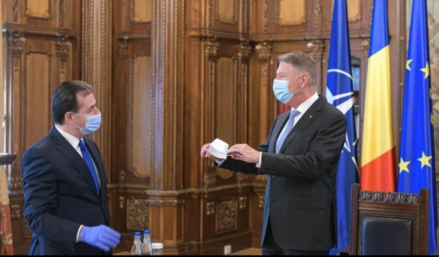 Klaus Iohannis şi Ludovic Orban, întâlnire după neînţelegerile pentru formarea coaliţiei