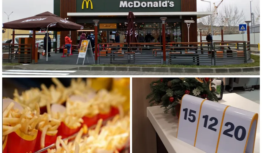 Primul restaurant McDonald’s din Târgovişte, deschis astăzi. Investiţie de peste un milion de euro, în plină pandemie