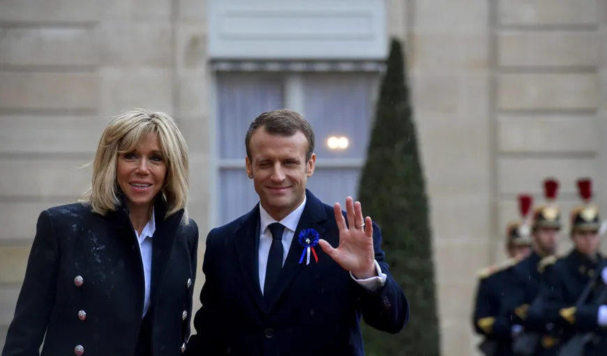 Brigitte Macron, testată negativ pentru coronavirus, după ce s-a anunţat că președintele francez are Covid-19