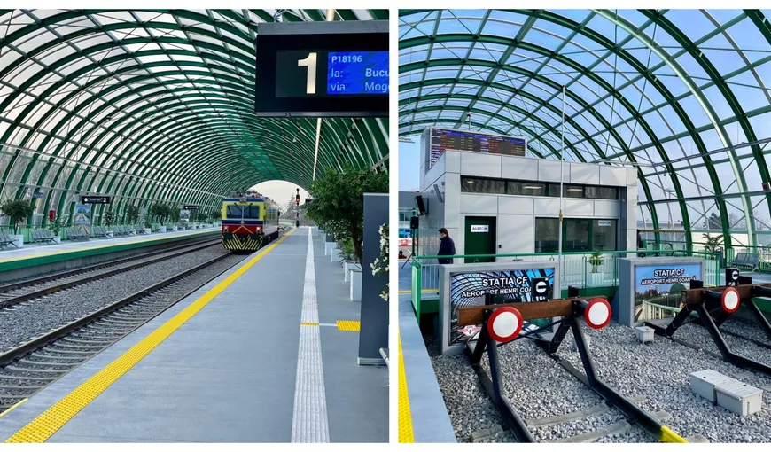 72 de trenuri ale CFR Infrastructură vor face legătura între Gara de Nord și Aeroportul Otopeni de săptămâna viitoare