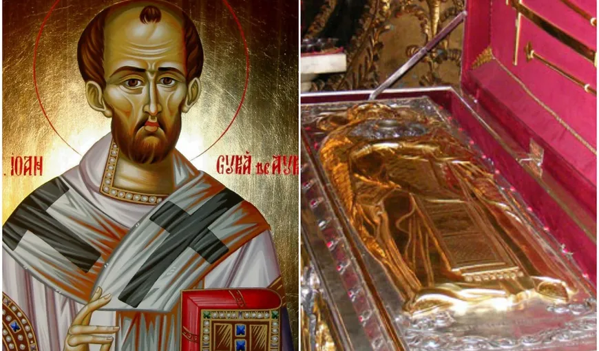 Calendar ortodox 27 ianuarie 2024. Cruce neagră: Aducerea moaștelor Sfântului Ioan Gură de Aur. Rugăciune puternică pentru liniștirea minții