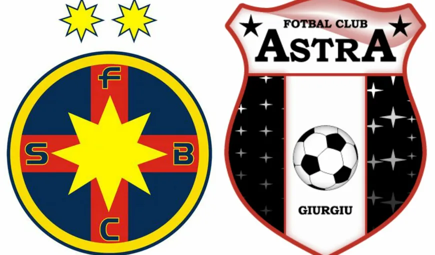 FCSB ASTRA LIVE STREAM VIDEO ONLINE: 3-0 în etapa a 16-a din Liga 1