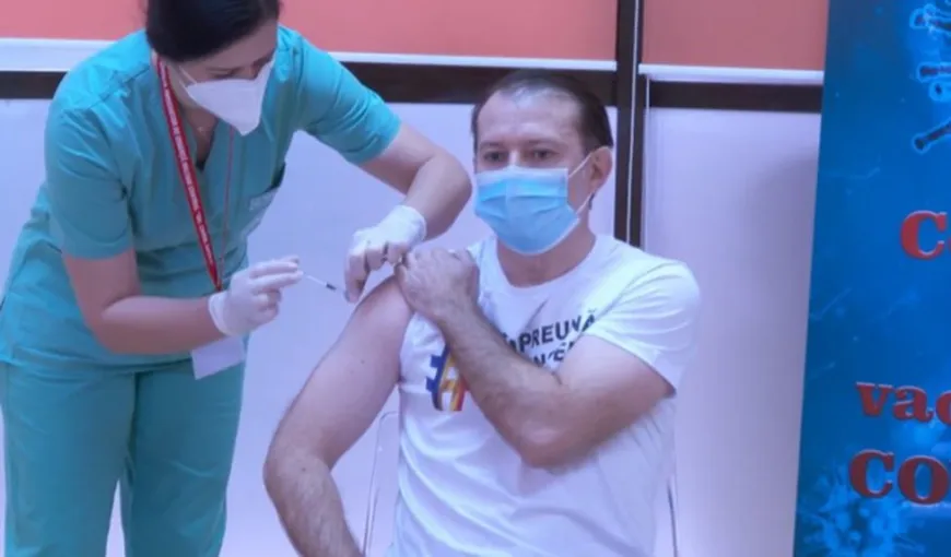 Florin Cîțu, optimist în privința vaccinării din România: „Cred că este prima oară când putem să vedem sfârşitul pandemiei”