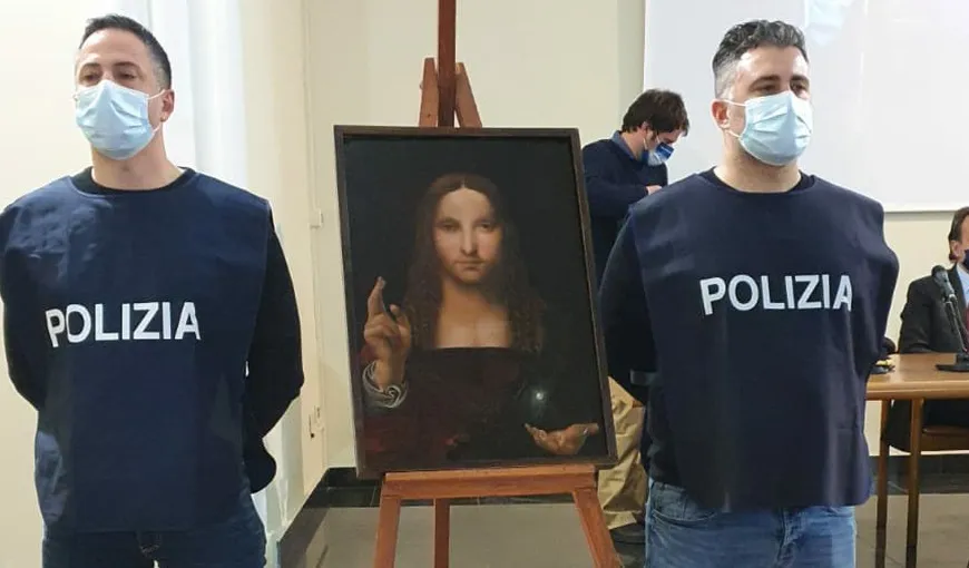 O copie a celui mai scump tablou din lume, recuperată de poliţişti în Italia. Muzeul nici nu ştia despre dispariţia operei de artă