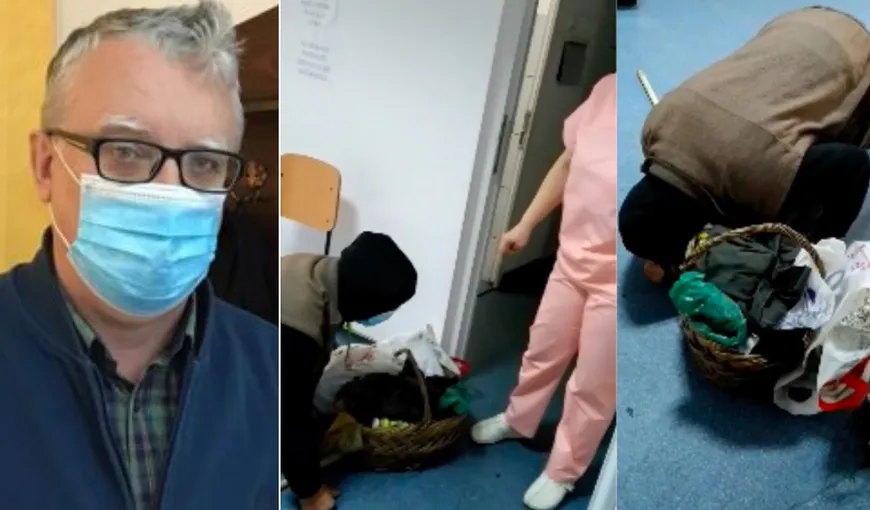 Reacția managerului spitalului din Corabia după apariția imaginilor în care un bătrân căzut în genunchi cerea ajutor pe holurile spitalului: „Erau cazuri mai grave”