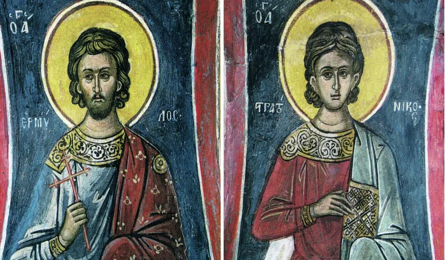 Calendar ortodox 13 ianuarie 2024. Cruce neagră. Sfinții Ermil și Stratonic, făcători de minuni. Rugăciune puternică pentru vindecare și întărire în fața suferințelor