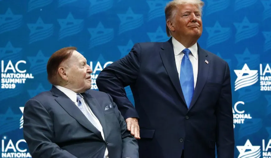A murit Sheldon Adelson, magnatul cazinourilor din Las Vegas. Avea 87 de ani