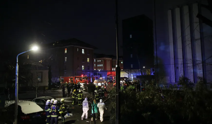 Alertă de incendiu la Spitalul Marius Nasta din Capitală. Probleme la o unitate ATI mobilă