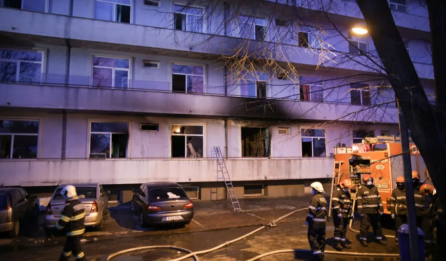 Ministrul Sănătății, despre incendiul de la Matei Balș: ”Nu avem pacienți cu arsuri grave”